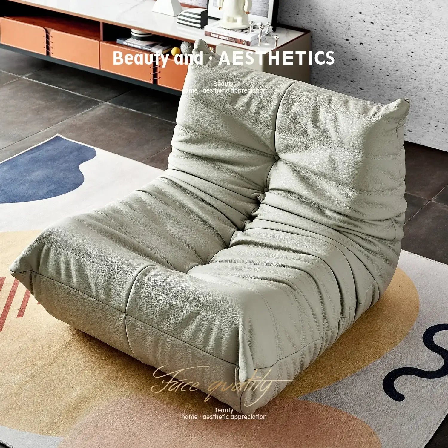 Accent Bean Bag Chair,Caterpillar Sofa | DYPODTEN