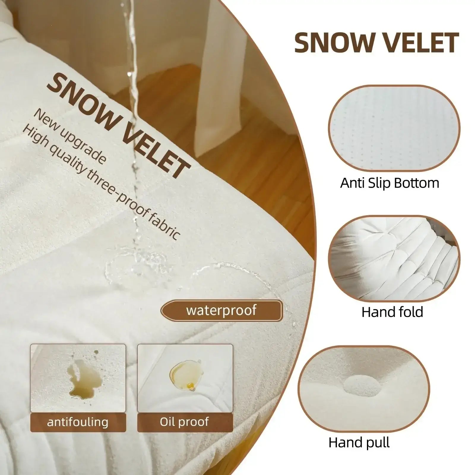 Accent Bean Bag Chair,Caterpillar Sofa | DYPODTEN