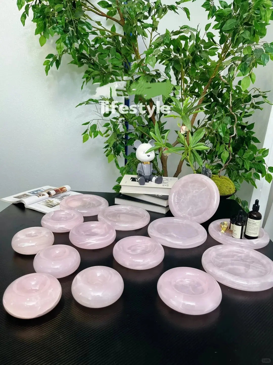 Marble Soap Dish & Tray Thickened- Multi Purpose Storage for Jewelry, Cosmetics & Aromatherapy