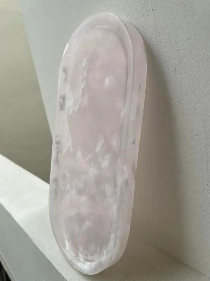 Marble Soap Dish & Tray - Multi Purpose Storage for Jewelry, Cosmetics & Aromatherapy